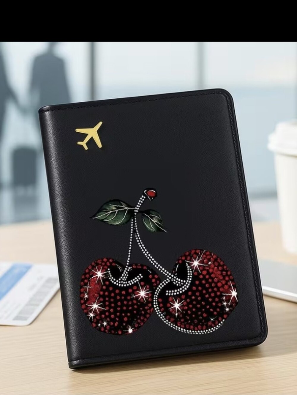 Beautiful Travel Passport Holder NEW